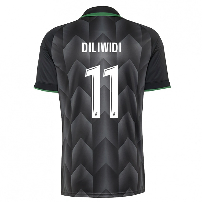 Danxen Kvinder Kembo Diliwidi #11 Hvid Sort Grøn Udebane Spillertrøjer 2026/27 Trøje T-Shirt