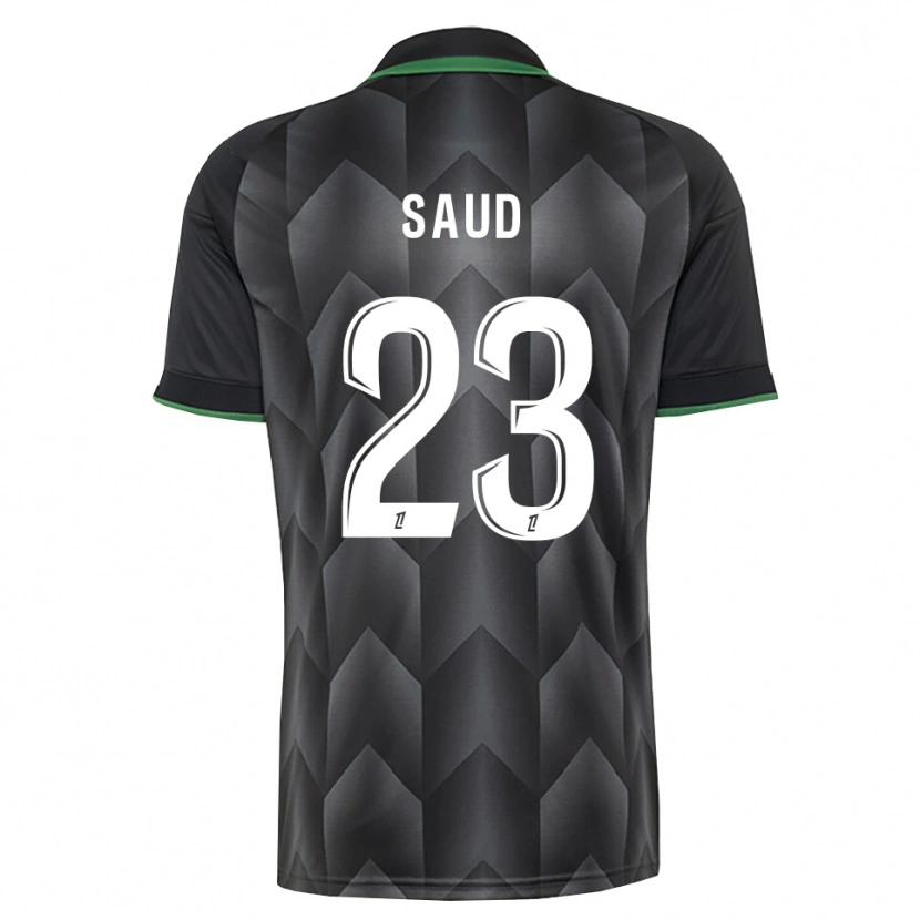 Danxen Kvinder Saud Abdulhamid #23 Hvid Sort Grøn Udebane Spillertrøjer 2026/27 Trøje T-Shirt
