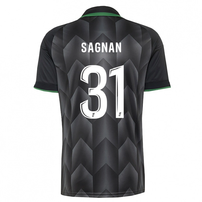 Danxen Kvinder Souleymane Sagnan #31 Hvid Sort Grøn Udebane Spillertrøjer 2026/27 Trøje T-Shirt