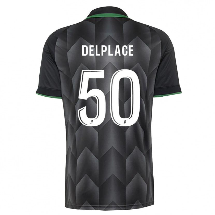 Danxen Kvinder Adam Delplace #50 Hvid Sort Grøn Udebane Spillertrøjer 2026/27 Trøje T-Shirt