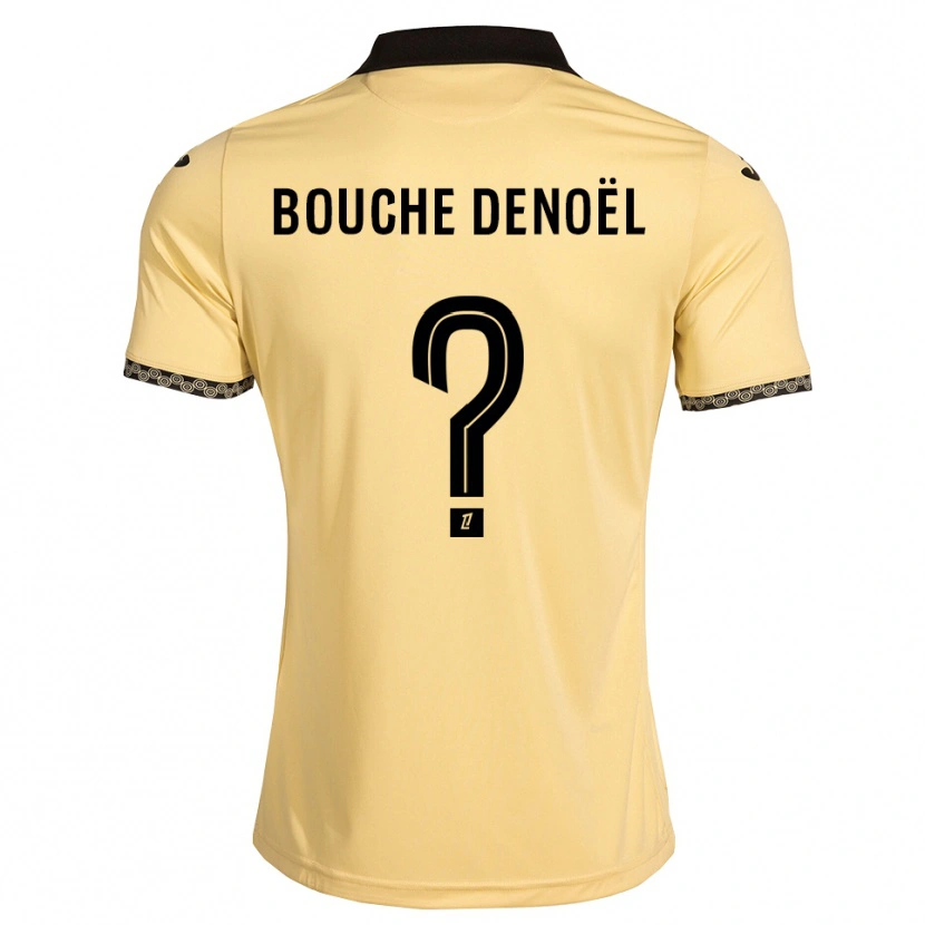 Danxen Kvinder Max Bouche Denoël #0 Navajohvid Sort Udebane Spillertrøjer 2026/27 Trøje T-Shirt