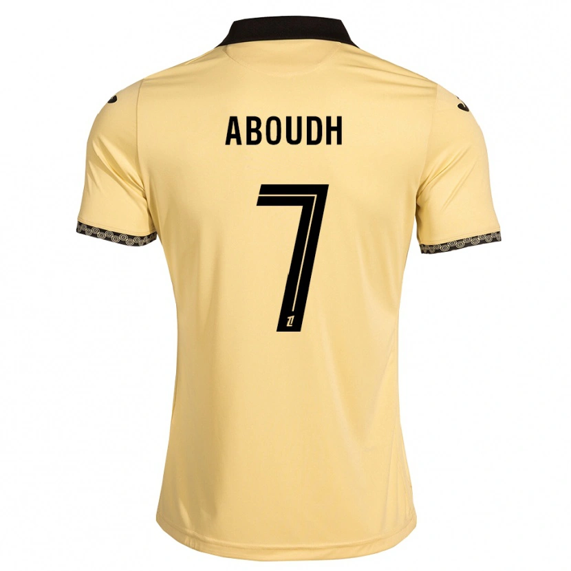 Danxen Kvinder Jules Aboudh #7 Navajohvid Sort Udebane Spillertrøjer 2026/27 Trøje T-Shirt