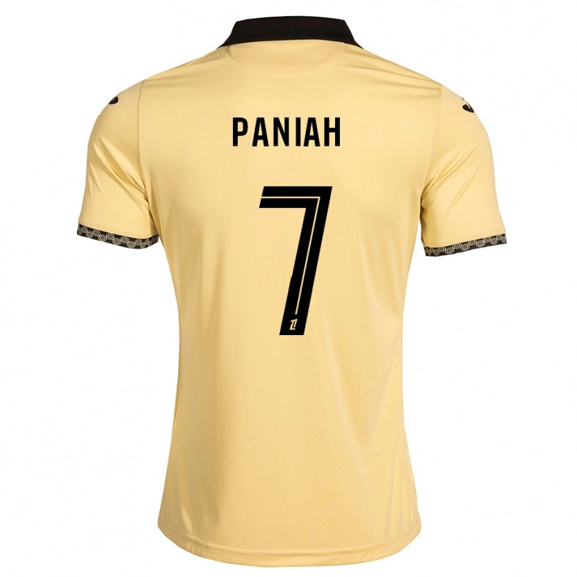Danxen Kvinder Djedjom Paniah #7 Navajohvid Sort Udebane Spillertrøjer 2026/27 Trøje T-Shirt
