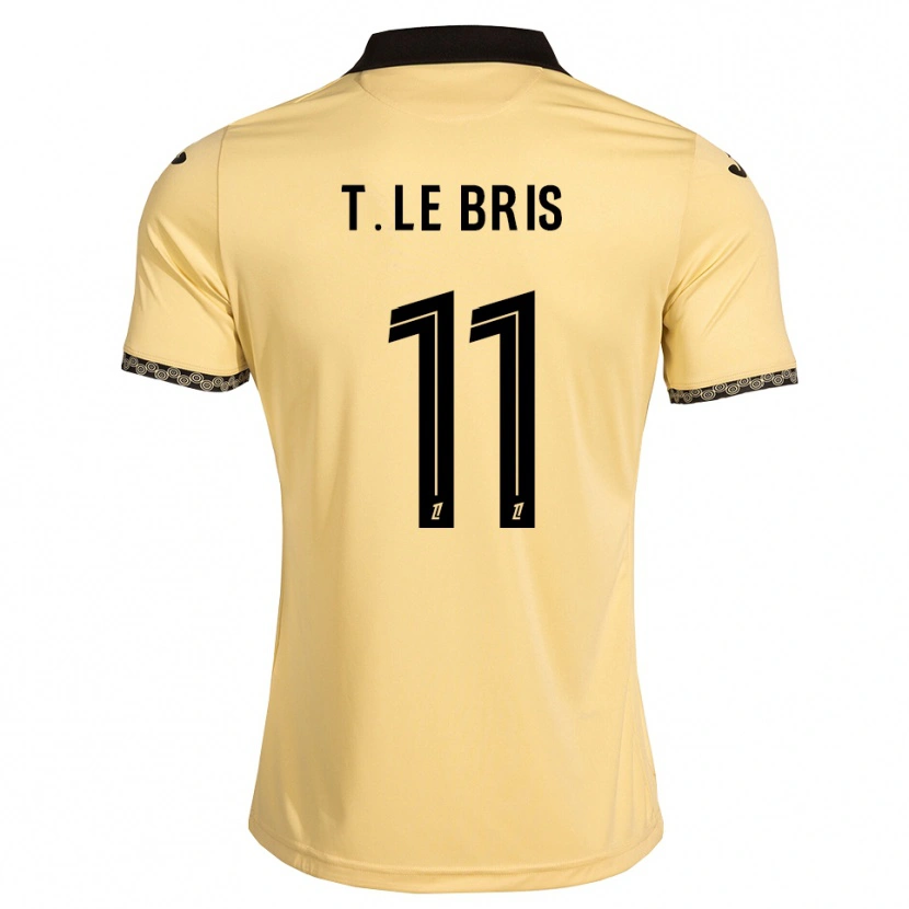 Danxen Kvinder Théo Le Bris #11 Navajohvid Sort Udebane Spillertrøjer 2026/27 Trøje T-Shirt
