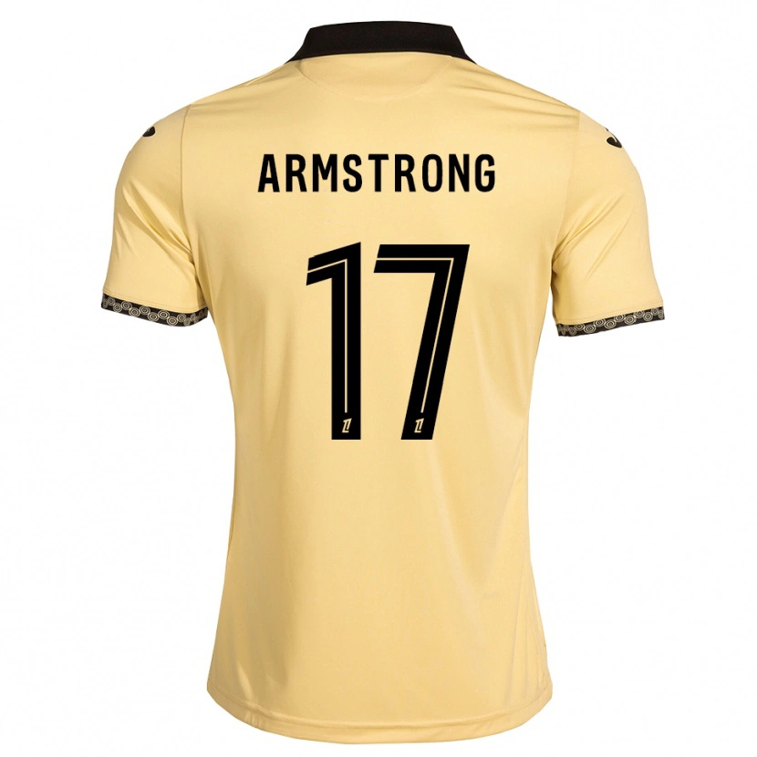 Danxen Kvinder Desmond Armstrong #17 Navajohvid Sort Udebane Spillertrøjer 2026/27 Trøje T-Shirt