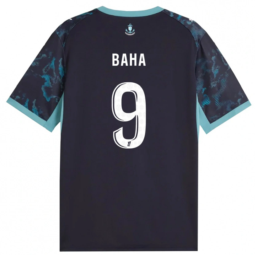 Danxen Kvinder Ziyad Baha #9 Bleg Turkis Hvid Sort Udebane Spillertrøjer 2026/27 Trøje T-Shirt
