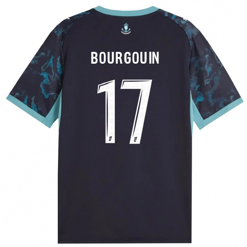Danxen Kvinder Laura Bourgouin #17 Bleg Turkis Hvid Sort Udebane Spillertrøjer 2026/27 Trøje T-Shirt