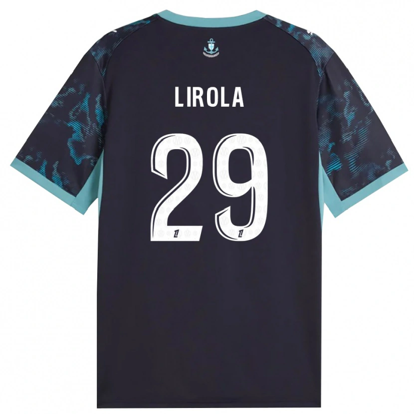 Danxen Kvinder Pol Lirola #29 Bleg Turkis Hvid Sort Udebane Spillertrøjer 2026/27 Trøje T-Shirt