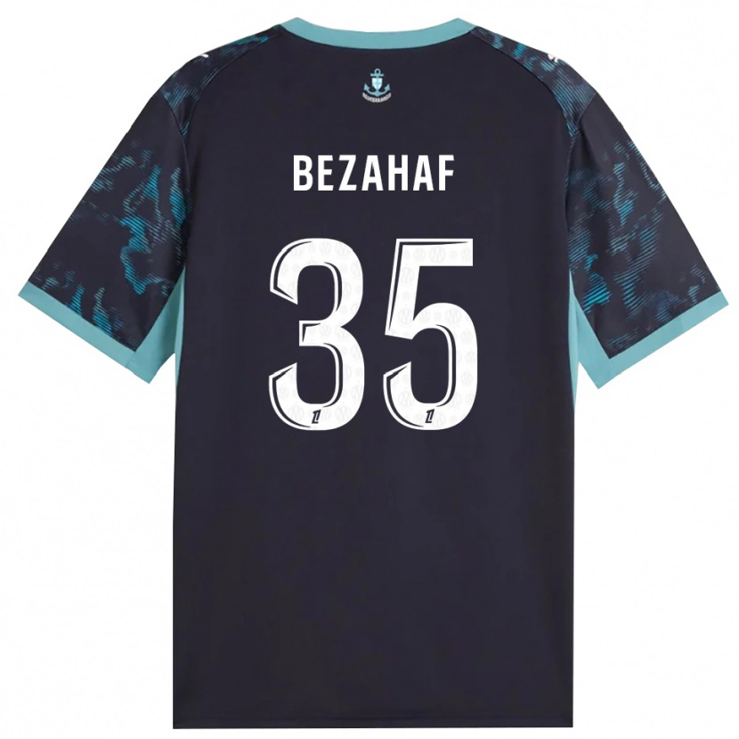 Danxen Kvinder Kelyann Bezahaf #35 Bleg Turkis Hvid Sort Udebane Spillertrøjer 2026/27 Trøje T-Shirt