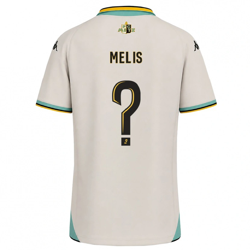 Danxen Kvinder Antonin Melis #0 Blomsterhvid Sort Udebane Spillertrøjer 2026/27 Trøje T-Shirt