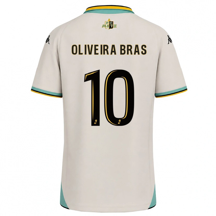 Danxen Kvinder Luisa Oliveira Bras #10 Blomsterhvid Sort Udebane Spillertrøjer 2026/27 Trøje T-Shirt
