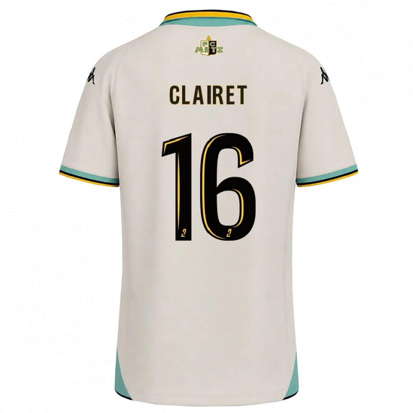 Danxen Kvinder Duncan Clairet #16 Blomsterhvid Sort Udebane Spillertrøjer 2026/27 Trøje T-Shirt