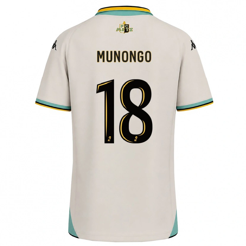Danxen Kvinder Believe Munongo #18 Blomsterhvid Sort Udebane Spillertrøjer 2026/27 Trøje T-Shirt