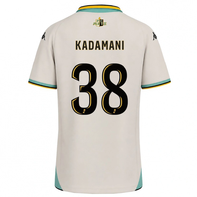 Danxen Kvinder Hamza Kadamani #38 Blomsterhvid Sort Udebane Spillertrøjer 2026/27 Trøje T-Shirt