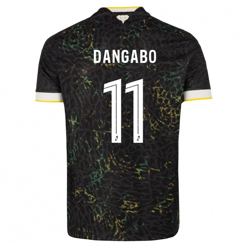 Danxen Kvinder Hamissou Dangabo #11 Sort Hvid Gul Udebane Spillertrøjer 2026/27 Trøje T-Shirt