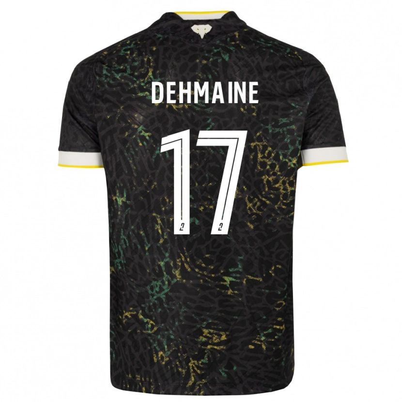 Danxen Kvinder Dehmaine Tabibou #17 Sort Hvid Gul Udebane Spillertrøjer 2026/27 Trøje T-Shirt