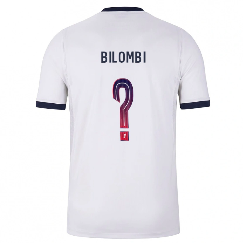 Danxen Kvinder Landryna Lushimba Bilombi #0 Hvid Sort Rød Udebane Spillertrøjer 2026/27 Trøje T-Shirt
