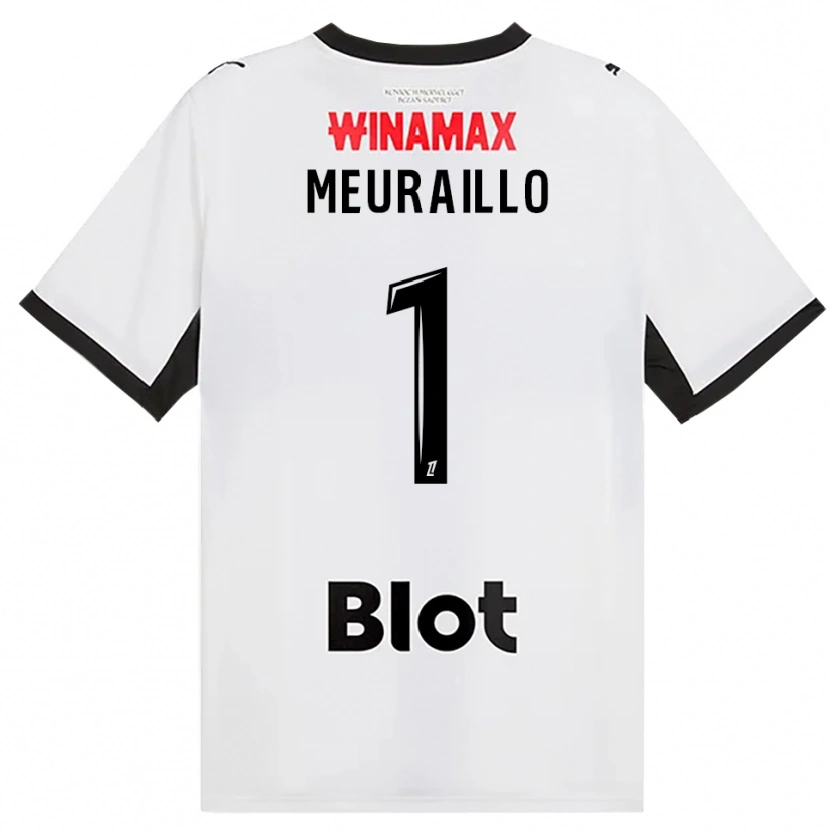 Danxen Kvinder Thâo Mouapa Mwa Meuraillo #1 Sort Hvid Rød Udebane Spillertrøjer 2026/27 Trøje T-Shirt