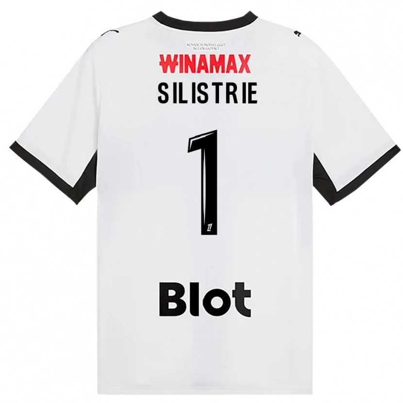 Danxen Kvinder Mathys Silistrie #1 Sort Hvid Rød Udebane Spillertrøjer 2026/27 Trøje T-Shirt