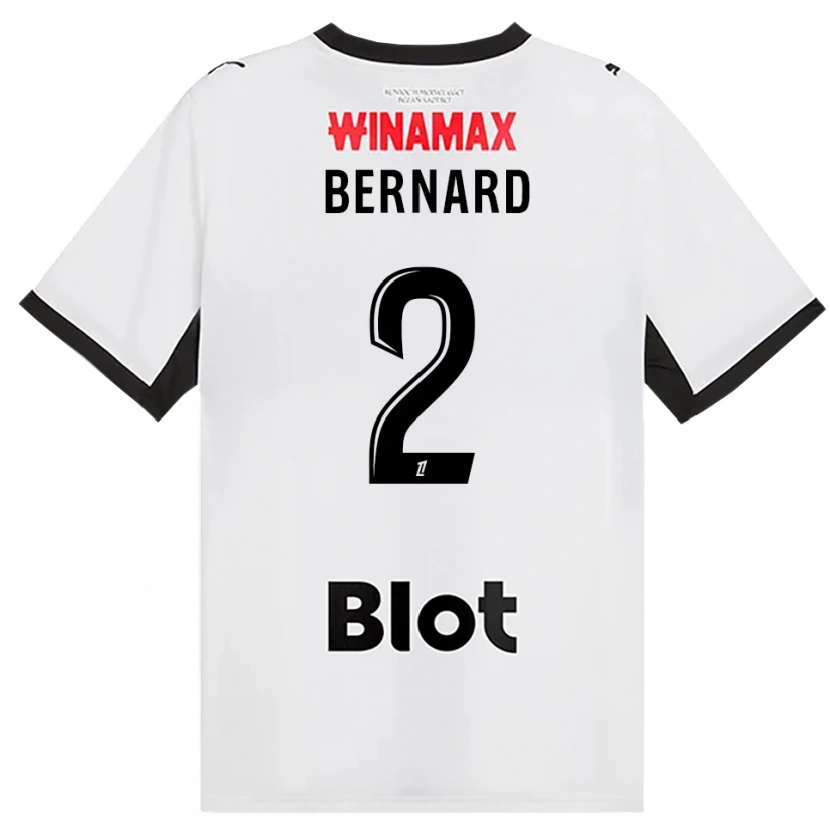 Danxen Kvinder Alexis Bernard #2 Sort Hvid Rød Udebane Spillertrøjer 2026/27 Trøje T-Shirt