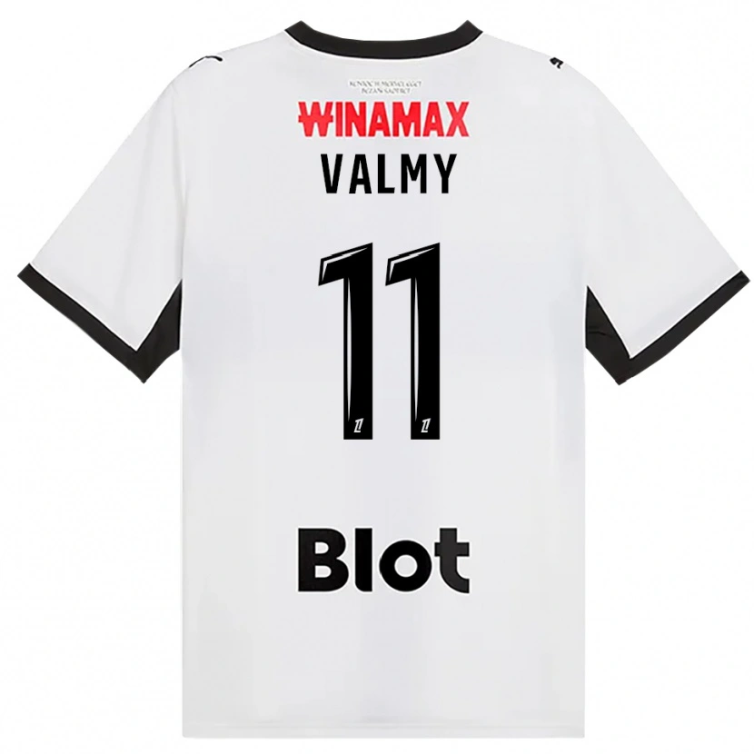 Danxen Kvinder Mouhammad Valmy #11 Sort Hvid Rød Udebane Spillertrøjer 2026/27 Trøje T-Shirt