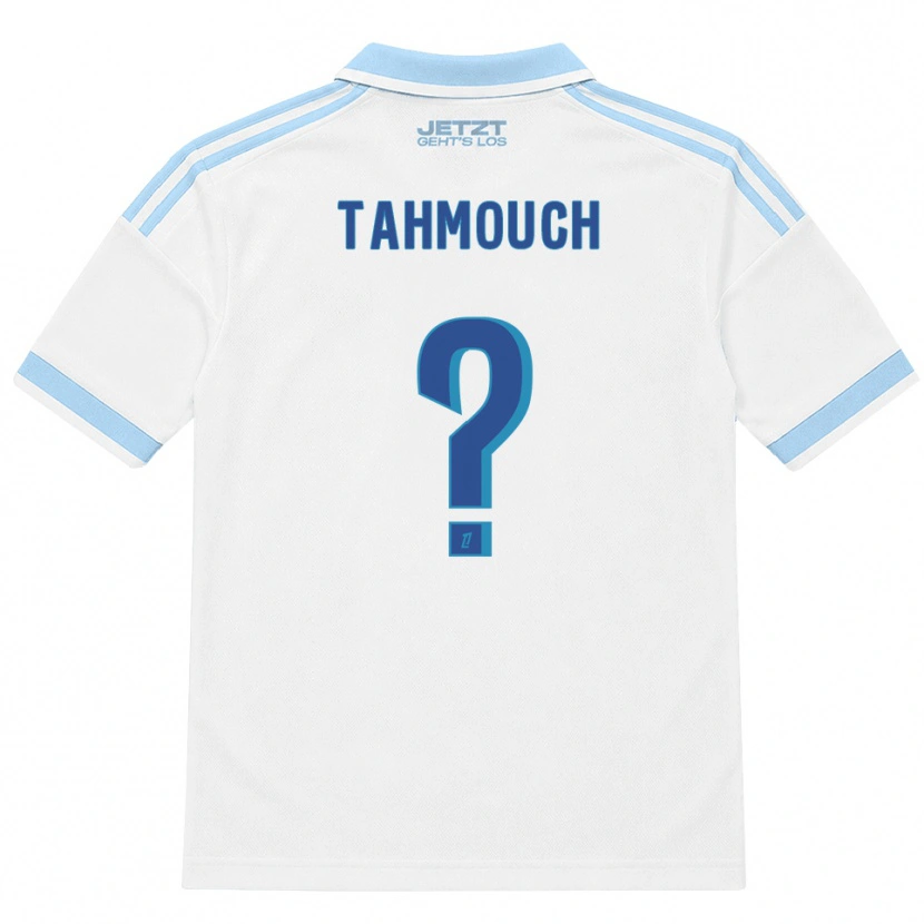 Danxen Kvinder Mathieu Tahmouch #0 Lys Himmelblå Hvid Rød Udebane Spillertrøjer 2026/27 Trøje T-Shirt