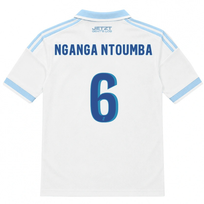 Danxen Kvinder Monfils Nganga Ntoumba #6 Lys Himmelblå Hvid Rød Udebane Spillertrøjer 2026/27 Trøje T-Shirt