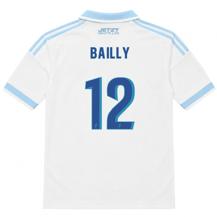 Danxen Kvinder Melvine Bailly #12 Lys Himmelblå Hvid Rød Udebane Spillertrøjer 2026/27 Trøje T-Shirt
