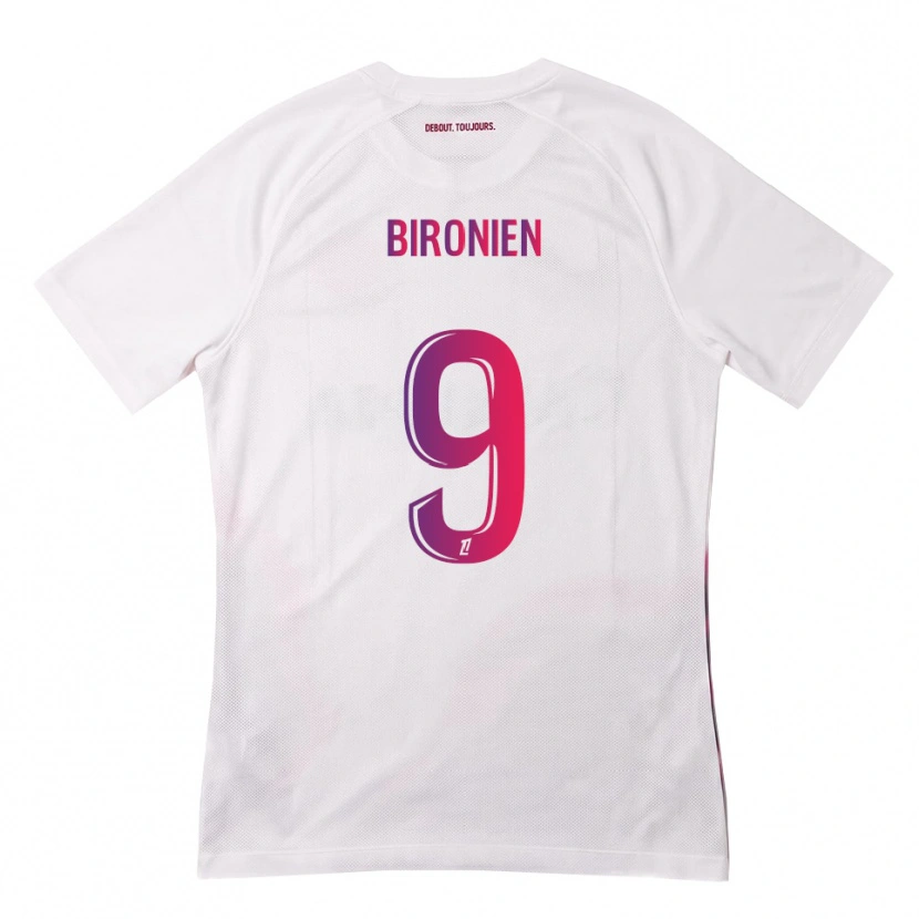 Danxen Kvinder Mymithye Bironien #9 Hvid Pink Lilla Udebane Spillertrøjer 2026/27 Trøje T-Shirt