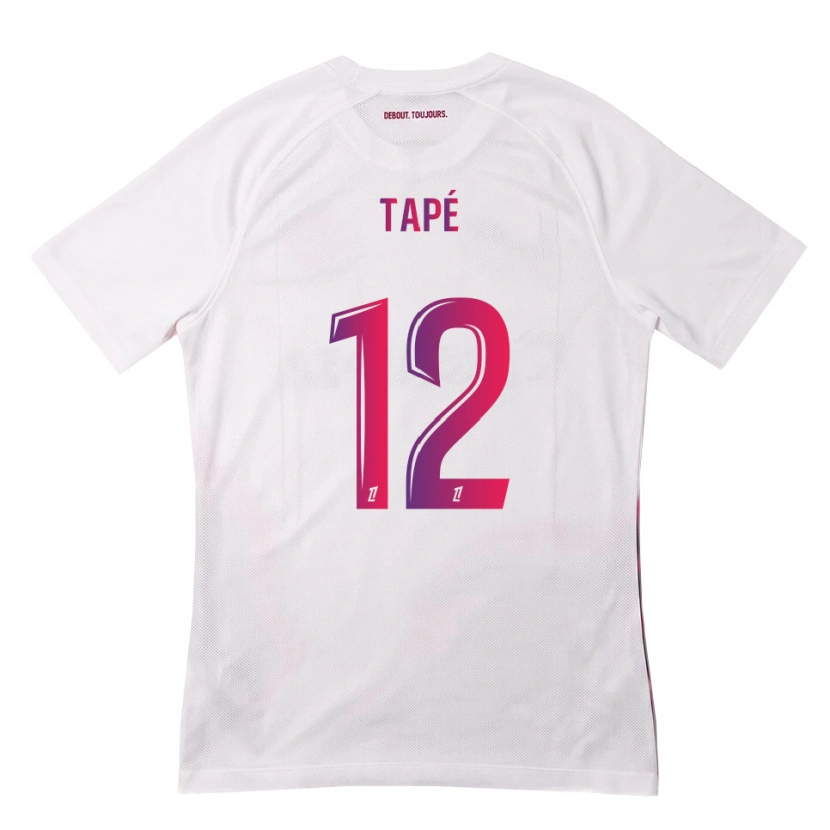 Danxen Kvinder Christ Tapé #12 Hvid Pink Lilla Udebane Spillertrøjer 2026/27 Trøje T-Shirt