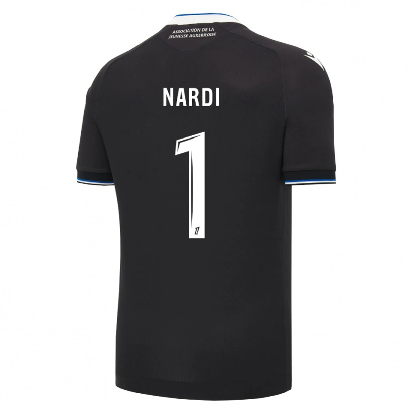 Danxen Kvinder Paul Nardi #1 Sort Blå Hvid Udebane Spillertrøjer 2026/27 Trøje T-Shirt