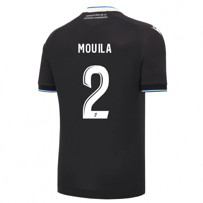Danxen Kvinder Orlando Mouila #2 Sort Blå Hvid Udebane Spillertrøjer 2026/27 Trøje T-Shirt