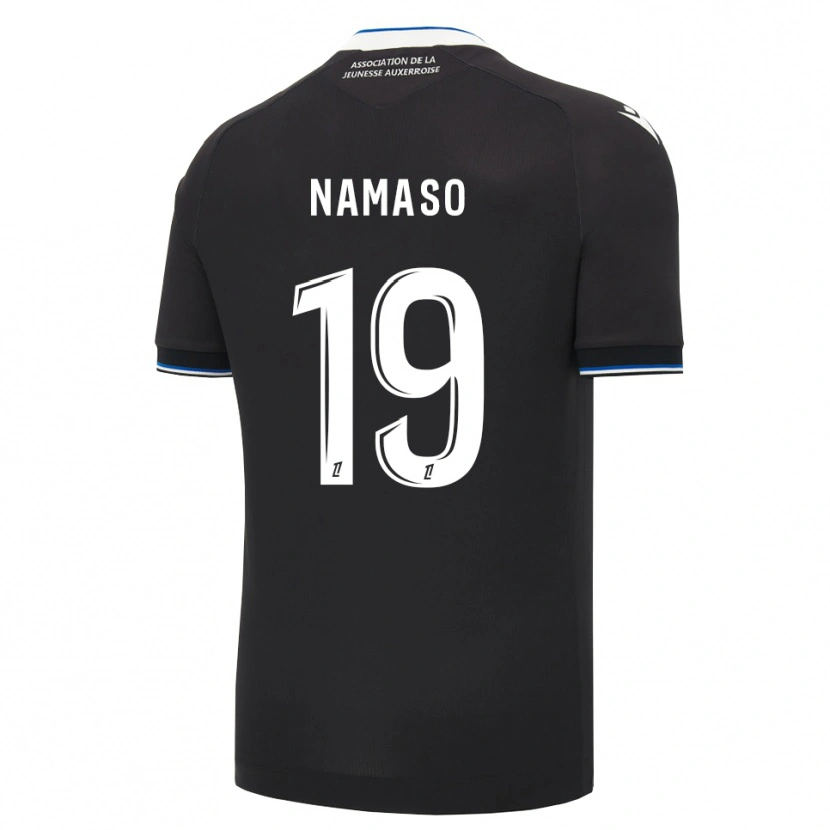 Danxen Kvinder Danny Namaso #19 Sort Blå Hvid Udebane Spillertrøjer 2026/27 Trøje T-Shirt