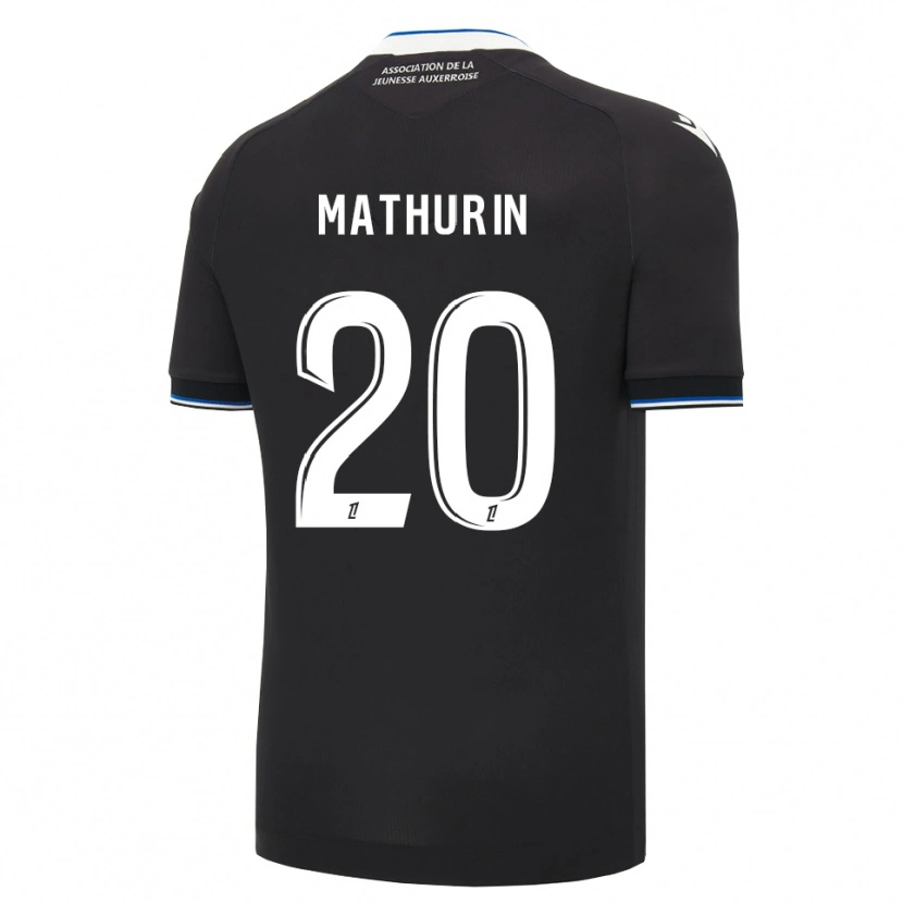 Danxen Kvinder Anis Mathurin #20 Sort Blå Hvid Udebane Spillertrøjer 2026/27 Trøje T-Shirt