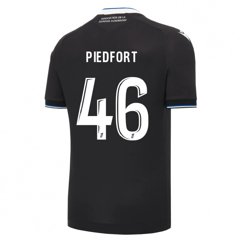Danxen Kvinder Arthur Piedfort #46 Sort Blå Hvid Udebane Spillertrøjer 2026/27 Trøje T-Shirt