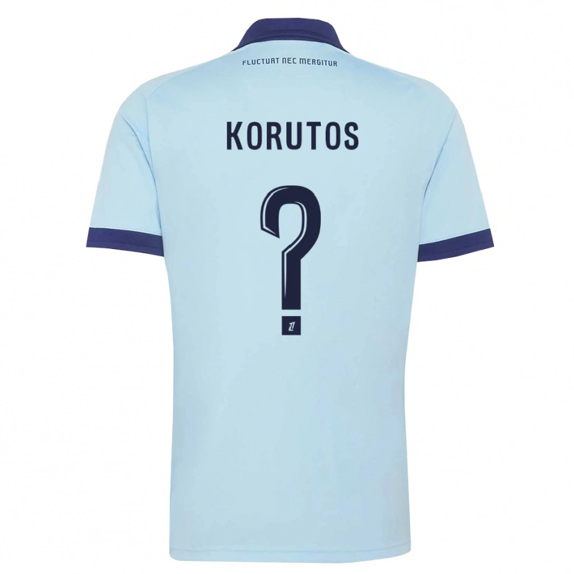 Danxen Kvinder Ayethan Korutos #0 Kornblomstblå Sort Udebane Spillertrøjer 2026/27 Trøje T-Shirt