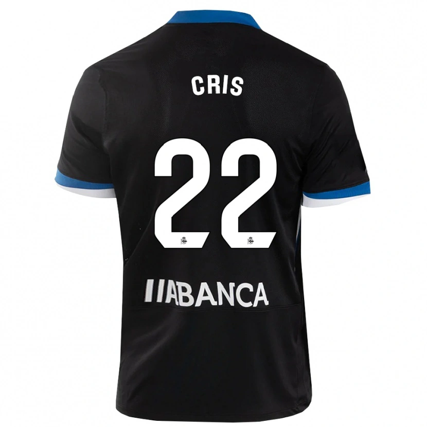 Danxen Kvinder Cris #22 Sort Blå Hvid Udebane Spillertrøjer 2026/27 Trøje T-Shirt