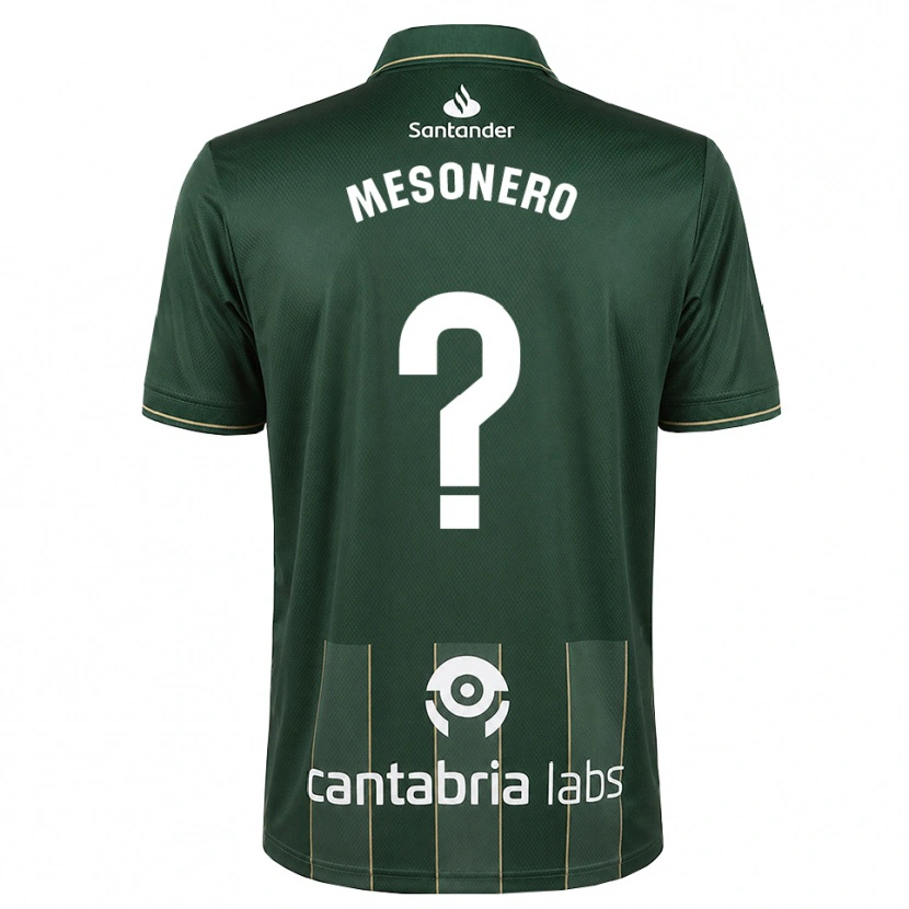 Danxen Kvinder Germán Mesonero #0 Mørk Skifergrå Hvid Udebane Spillertrøjer 2026/27 Trøje T-Shirt