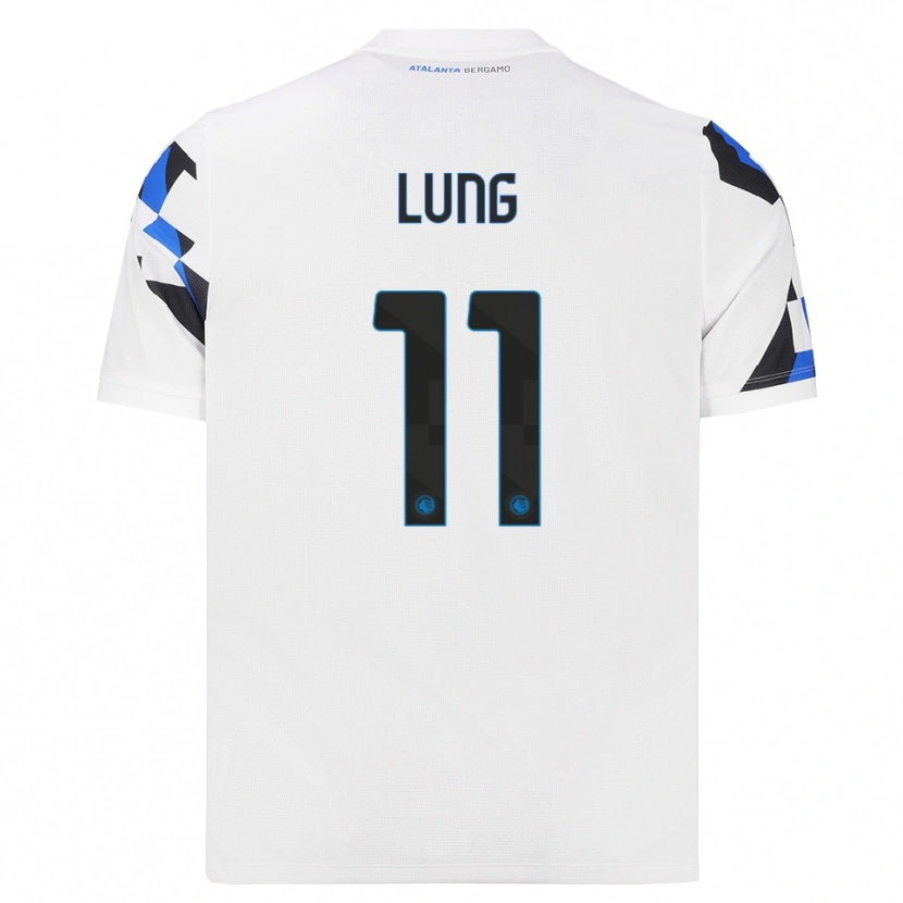 Danxen Kvinder Matia Lung #11 Hvid Rød Blå Udebane Spillertrøjer 2026/27 Trøje T-Shirt