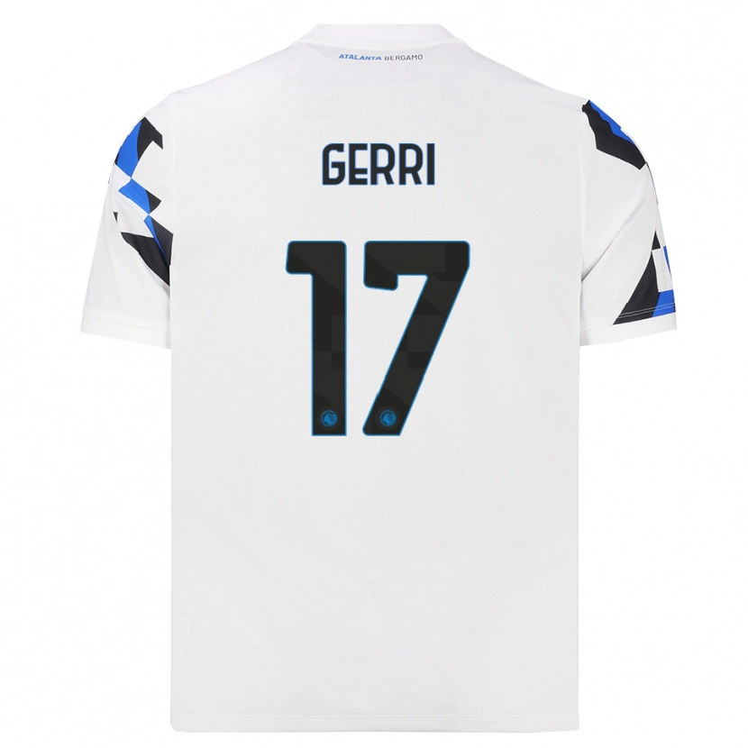 Danxen Kvinder Romeo Gerri #17 Hvid Rød Blå Udebane Spillertrøjer 2026/27 Trøje T-Shirt