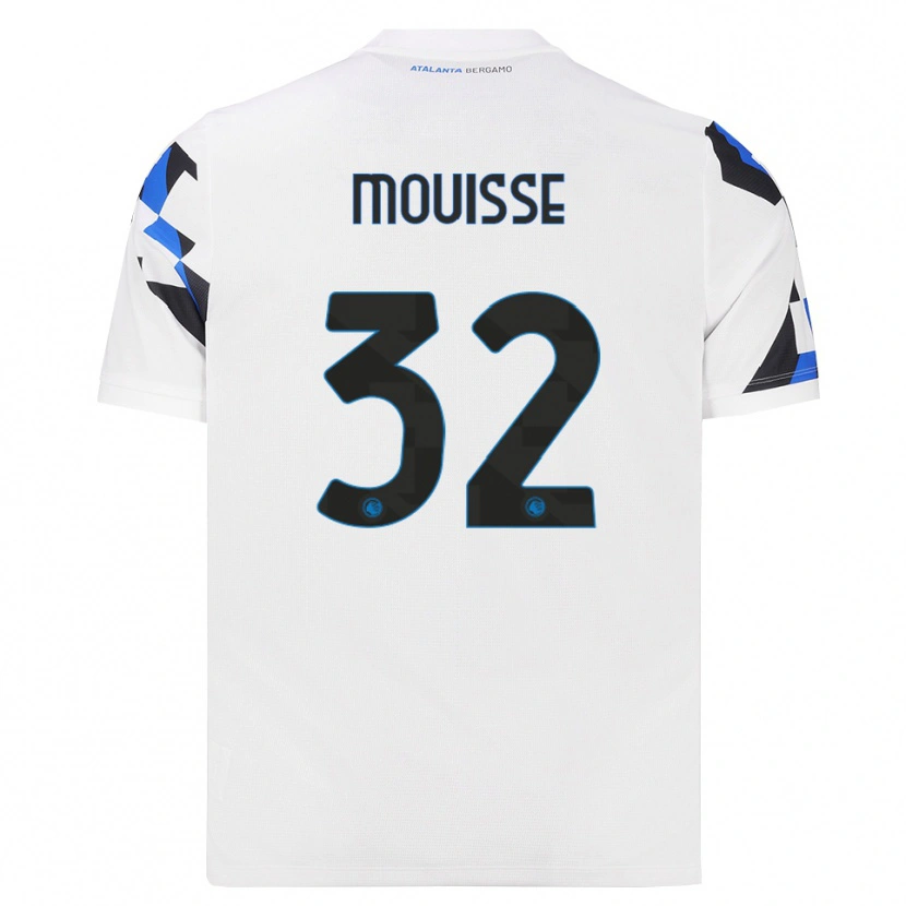 Danxen Kvinder Samir Mouisse #32 Hvid Rød Blå Udebane Spillertrøjer 2026/27 Trøje T-Shirt