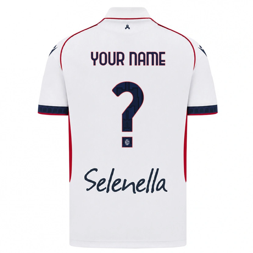Danxen Kvinder Dit Navn #0 Hvid Rød Kongelig Blå Udebane Spillertrøjer 2026/27 Trøje T-Shirt
