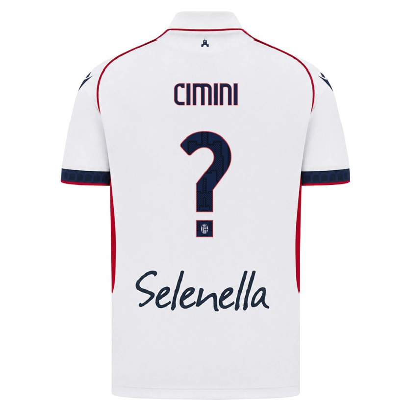Danxen Kvinder Linda Tucceri Cimini #0 Hvid Rød Kongelig Blå Udebane Spillertrøjer 2026/27 Trøje T-Shirt