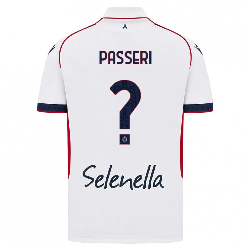 Danxen Kvinder Angela Passeri #0 Hvid Rød Kongelig Blå Udebane Spillertrøjer 2026/27 Trøje T-Shirt