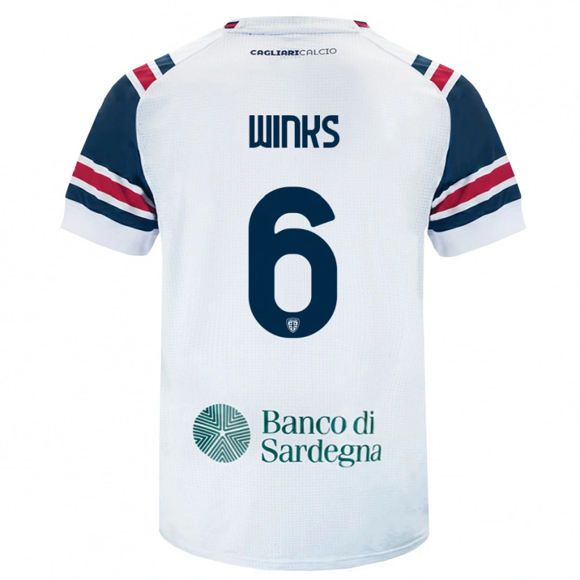 Danxen Kvinder Harry Winks #6 Hvid Rød Grøn Udebane Spillertrøjer 2026/27 Trøje T-Shirt