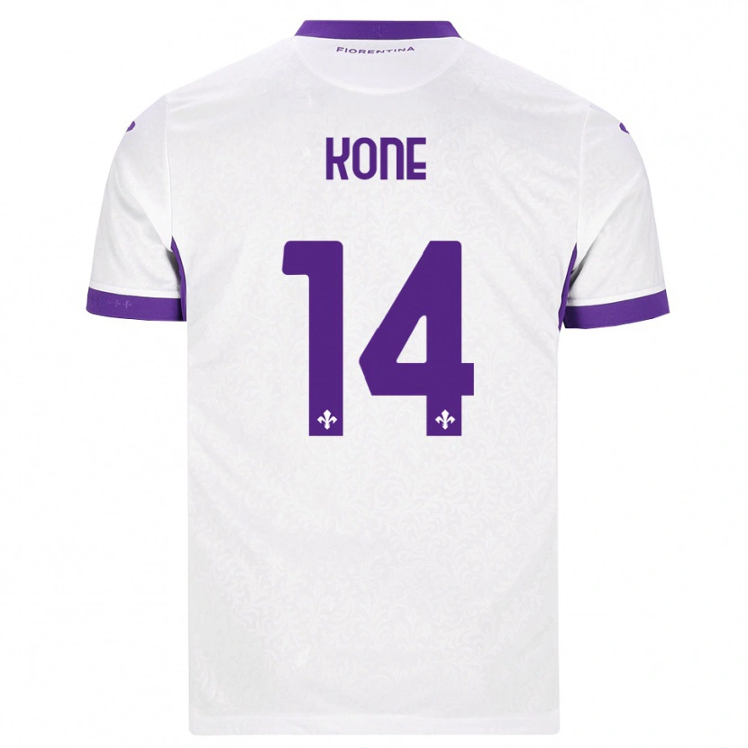 Danxen Kvinder Mevale Kone #14 Hvid Lilla Udebane Spillertrøjer 2026/27 Trøje T-Shirt