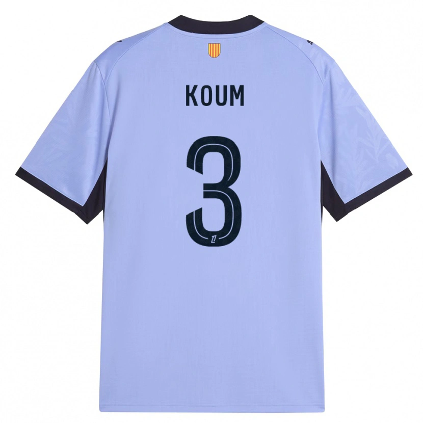 Danxen Kvinder Alexi Koum #3 Lilla Sort Tredje Sæt Spillertrøjer 2026/27 Trøje T-Shirt