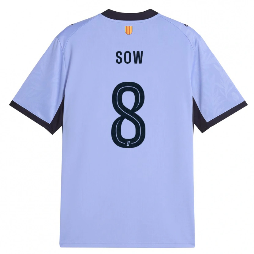 Danxen Kvinder Mbayang Sow #8 Lilla Sort Tredje Sæt Spillertrøjer 2026/27 Trøje T-Shirt