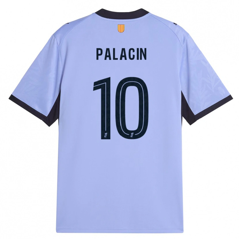 Danxen Kvinder Sara Palacin #10 Lilla Sort Tredje Sæt Spillertrøjer 2026/27 Trøje T-Shirt