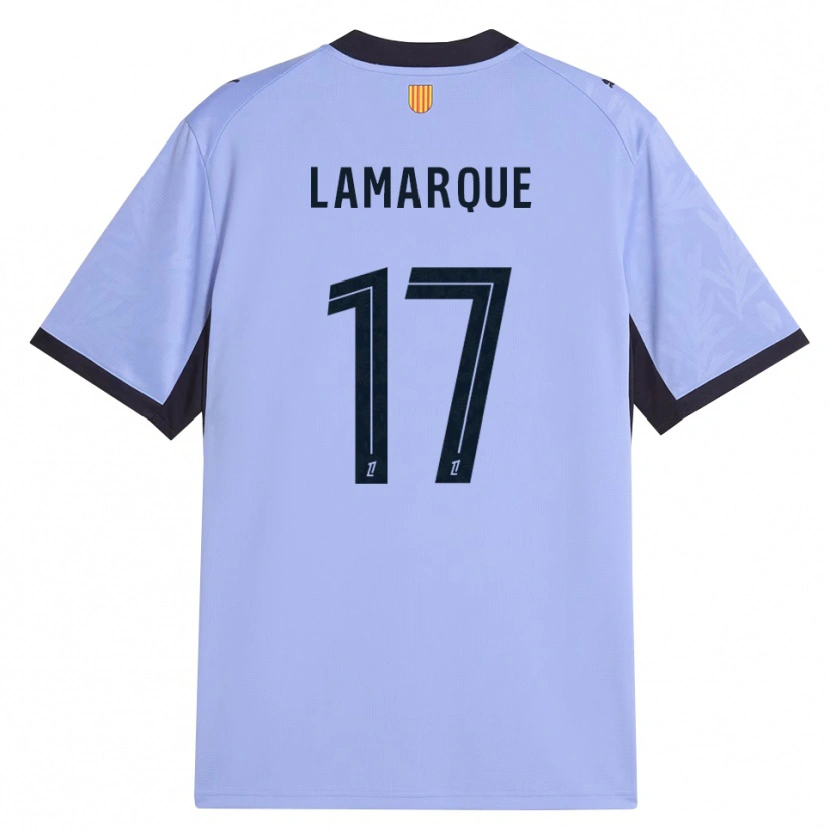 Danxen Kvinder Alais Lamarque #17 Lilla Sort Tredje Sæt Spillertrøjer 2026/27 Trøje T-Shirt